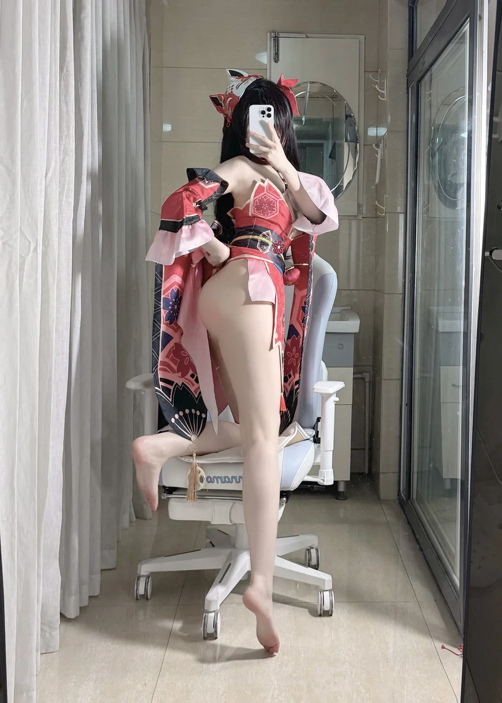 不可爱羚 - 花火 [52P,7V-486MB] tg@simisebaisi 【丝足阁】004.webp